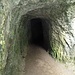 Tunnel eingangs Schlucht