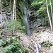 Wasserfall vor der Schlucht
