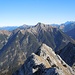 Ammergauer Alpen, Thaneller, die schöne Knittelkarspitze, der Danielkamm und die Zugspitze