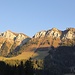 ... und Hohgant und Trogehorn leuchten in der Abendsonne