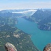 Grandiose Aussicht mit viel Luft unter den Füssen