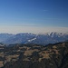 Blick vom Wiedersberger Horn zum Kaisergebirge