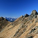 Blick im Übergang zum Tapenkopf zurück zur Sagtaler Spitze