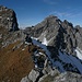 Aufstieg zur Plattigspitze im Hintergrund die Südliche Bockkarspitze