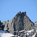 Close up Ringelspitz: Zoom zum höchsten St. Galler mit gut sichtbarem Gipfelkreuz