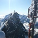 Beim Gipfelkreuz auf dem Monte Cervino 4476.4 m.ü.M.