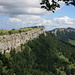 Looking back to the rim from above Ängloch
from left: the walls of Wandflue/Obergrenchenberg, Stallflue, Hasenmatt