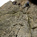 Abwechslungsreiche Kletterei im bombenfesten Granit
