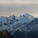 La Mont Blanc vu du Dérochoir