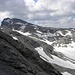 Felsenweg-links und Gletscherweg-rechts, unten, zum Hochkonig, 2941m.
