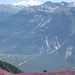 Vue sur le Haut-Valais et la forêt de Finges