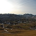 Aussicht gen Süden; am Horizont der Ringelspitz und Tristelhorn; Piz Sardona und Piz Segnas