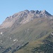 Aussicht zum Saflischpass (linker Bildrand) und der Bergkette oberhalb Rosswald