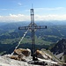 Das Gipfelkreuz des Ellmauer Halt,2344m.