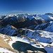 Blick vom Geier über den Junssee zu den Zillertaler Alpen