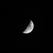 Der Mond darf inzwischen wohl nicht mehr fehlen. Am 5. Tag nach Neumond ist er schon wieder schön hell und kontrastreich zum Fokussieren.