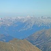 Zoom: Westliches Karwendel von der Pleisenspitze bis zu den Sonnenspitzen.