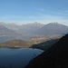 Ecco che appare Colico e le cime della bassa Val Chiavenna