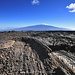 Pāhoehoe-Lava und Mauna Kea