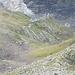 Der Beobachter und die Glecksteinhütte vom Gipfel (2736.50m.ü.M.) aus gesehen.