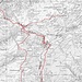 Ein Kartenausschnitt der Route II