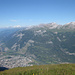 Rheintal mit Chur,Oberalpstock und Calanda