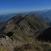 Aussicht vom Brisen zum Glattgrat und Schwalmis