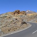 Diesmal gehts aber auf der TF21 nach Norden quer durch den Parque Nacional del Teide.....