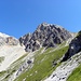 Im Aufstieg zur Niedere Torscharte,2248m, 3 Stunden von Hinterthal. Es war wieder zu heiss...