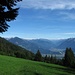 Blick vom Dünserberg auf Bludenz, Klostertal und Montafon