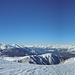 ecco lo spettacolare panorama dalla dalla sella Usseri Nanzlicke(2602m).