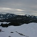 Blick nach Süden zu den Kitzbüheler Alpen