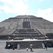 Die Sonnenpyramide, die drittgrößte Pyramide der Welt