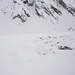 Il Lago di Sassolo completamente ricoperto dalla neve che impedisce quasi di notarne la presenza