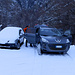 Parcheggio a Pon di Sopra 847mt, 10cm di neve fresca 