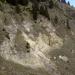 Die Abstieg ins Val Blenio führt durch ein stark erodiertes Gebiet