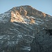 Große Riedlkarspitz- Nordwand in letztem Licht(ZOOM); eine äußerst lohnende Tour geht zu Ende; schee war's!