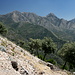 Im Aufstieg zum Cerro Gavilán - Ausblick in unmittelbarer Gipfelnähe zur Sierra Almijara mit dem Cerro Lucero, siehe auch die Berichte [tour43432 hier] und [tour10398 da] von [u tilman] bzw. [u marmotta].