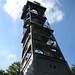 Der 24m hohe Aussichtsturm auf dem Wisenberg 1001m
