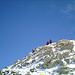 Sulla cresta del Mont Blanc de Cheilon. (foto Francesco). 