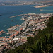 Gibraltar - Unterwegs zwischen O'Hara's Battery und St. Michael's Cave. Ausblick in nordwestliche Richtung.