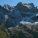 Gipfelaussicht vom Schinberg (2372m) auf Hasenstöck (links; 2720m) und Ruchstock (2814m).