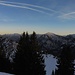 Panorama Hörnle bis Zugspitze