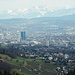 Aussicht vom Turm: Zürich