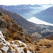 Blick vom Valsolda  über Dasio, Drano, Loggio, zum italienischen Teil des Luganersees mit Osteno am gegenüberliegenden Ufer