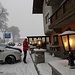 Verso Burgusio, con la neve in piena azione.. 