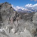 Blick vom P.2891 auf das Grosse Schinhorn - Aufstieg über den linken Hang