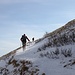 <b>Escursionisti sul Sentiero alto del Monte Generoso.</b>