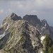 Rückblick zum Nebelhorn (flacher Gipfel rechts)