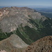 Gipfel Mount Sneffels - "Teilpanorama 10/10". Ausblick in nordwestliche/westliche Richtung.